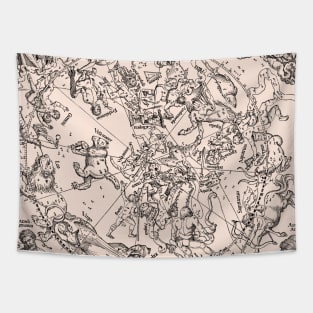 Abstract astrology pattern Tapestry