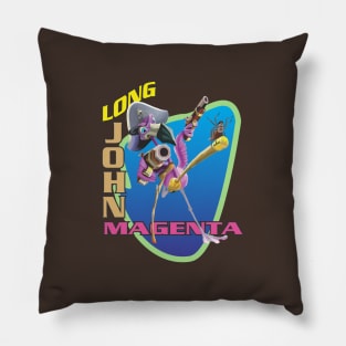 Long John Magenta Pillow