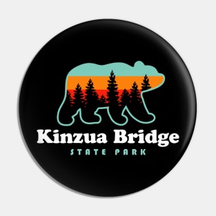 Kinzua Bridge State Park Camping Mount Jewett Pennsylvania Pin