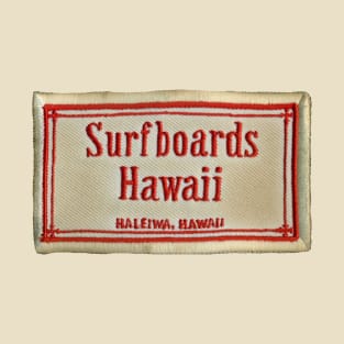 Vintage Surfboards Hawaii Patch T-Shirt