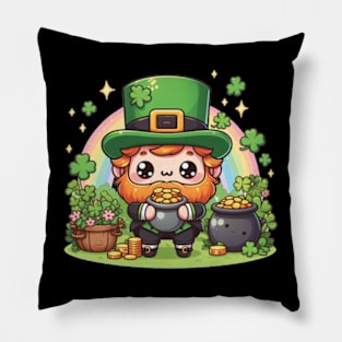 Cute Leprechaun Pillow