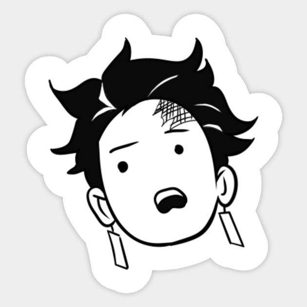 Tanjiro Demon Slayer Kimetsu No Yaiba | Anime Shirt - Kimetsu No Yaiba - Sticker | TeePublic