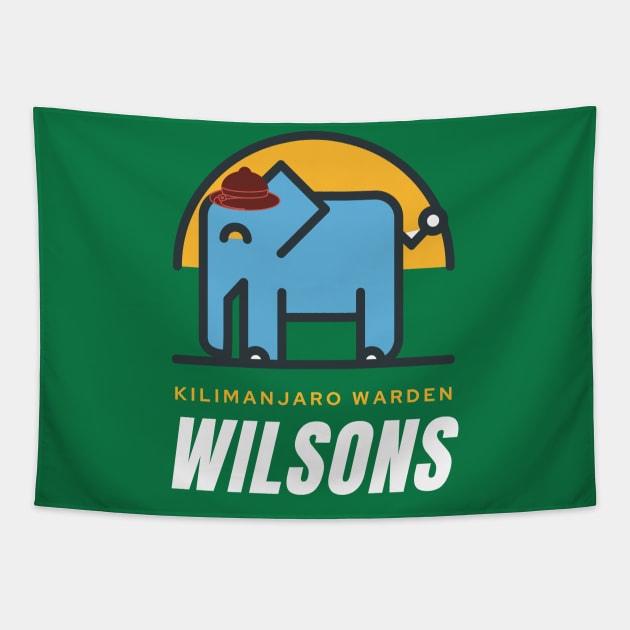 Kilimanjaro Warden Wilsons Tapestry by Rohde's Roadies Podcast