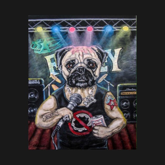 Metal Pug by Fuzzy Children