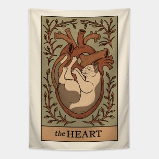The Heart - Cats Tarot Tapestry