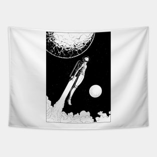 Jetpack Pioneer Tapestry