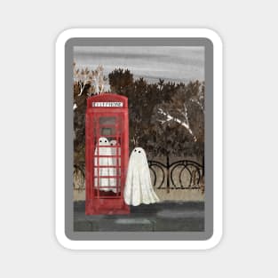 There Are Ghosts in the Phone Box Again... Magnet