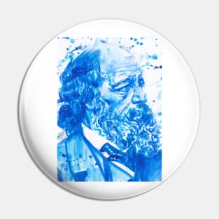 ALFRED,LORD TENNYSON watercolor portrait .1 Pin