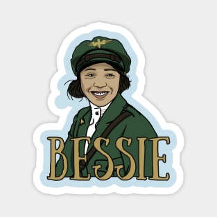 Bessie Coleman Portrait Magnet