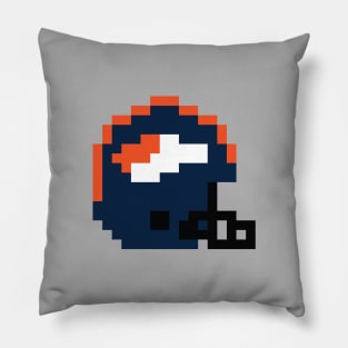 8 Bit Denver Broncos Helment Pillow