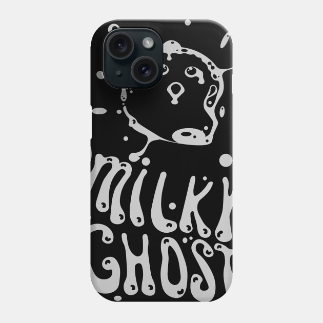 MILKY GHOST Phone Case by vender