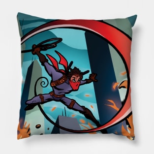 Avenger Red Pillow