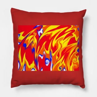 Flaming love Pillow