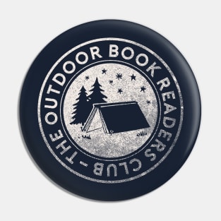 Outdoor Book Readers Club Pin