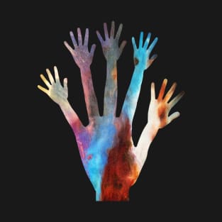 Abstract Silhouette - Hands T-Shirt