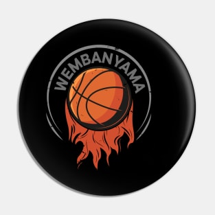 Wembanyama Basketball Amazing Gift Fan Pin