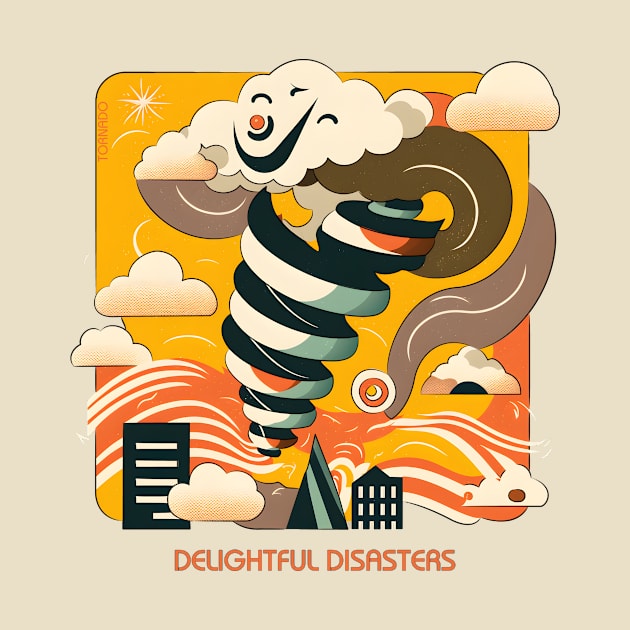 Delightful Disaster - Tornado by Polyshirt