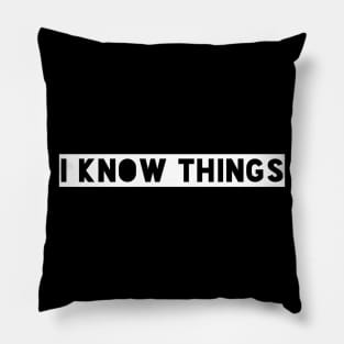 Funny t-shirt designs Pillow