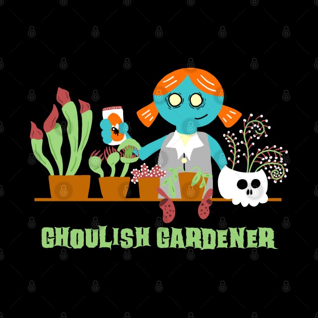 Ghoulish Gardener Zombie Girl by SNK Kreatures
