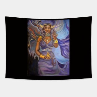 Oya Goddess of the Undrworld Tapestry