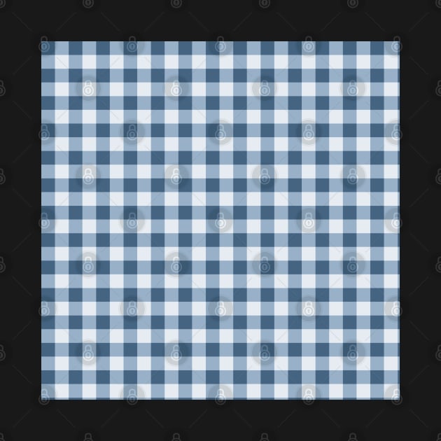 Gingham by Suzy Hager       Bermuda Blue Large Gingham by suzyhager