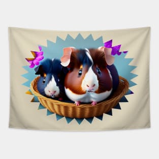 Cute guinea pigs Tapestry