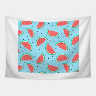 Summer watercolour watermelon Tapestry