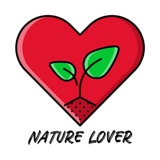 Nature Lover - Heart T-Shirt