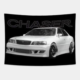 JZX100 TRD TOURER V CHASER MARK II tOYOTA Drift 1jz street car Tapestry