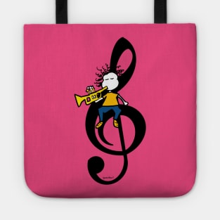 Trumpet life Tote