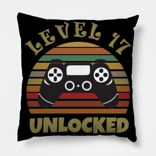 Vintage Video Game Birthday Pillow