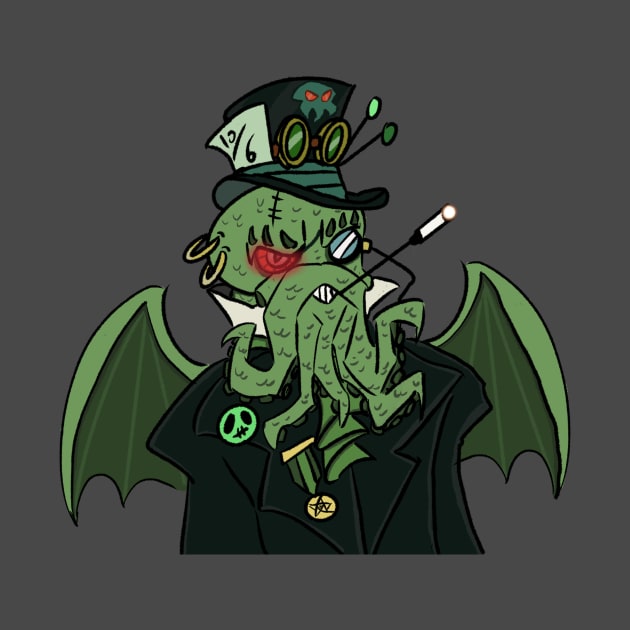 Gentleman Villain Cthulhu by BowlerHatProductions