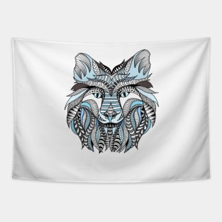 Winter Wolf Tapestry