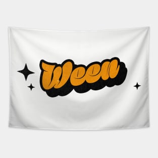 Ween - Retro Classic Typography Style Tapestry