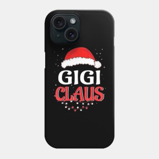 Gigi Claus Christmas Family Group Matching Pjs Xmas Light Phone Case