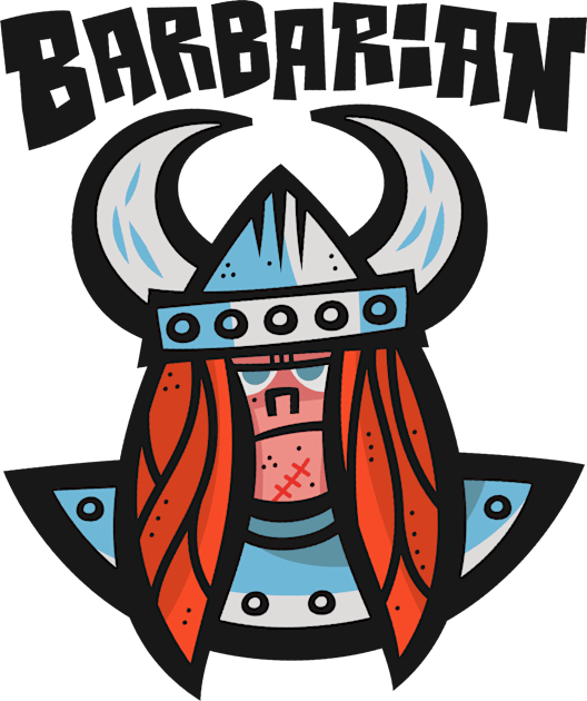 Barbarian! Kids T-Shirt by Jon Kelly Green Shop