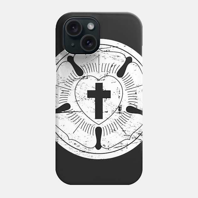 Luther Rose | Lutheran Church Phone Case by MeatMan