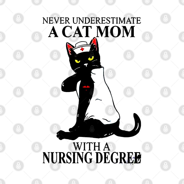 Degree Black Cat Nurse by harryq3385