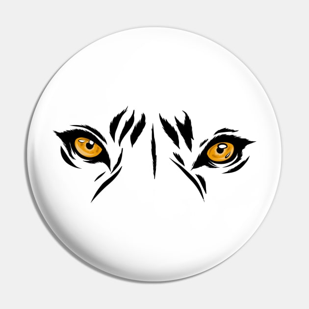 Tiger Eyes Pin by AMK Stores