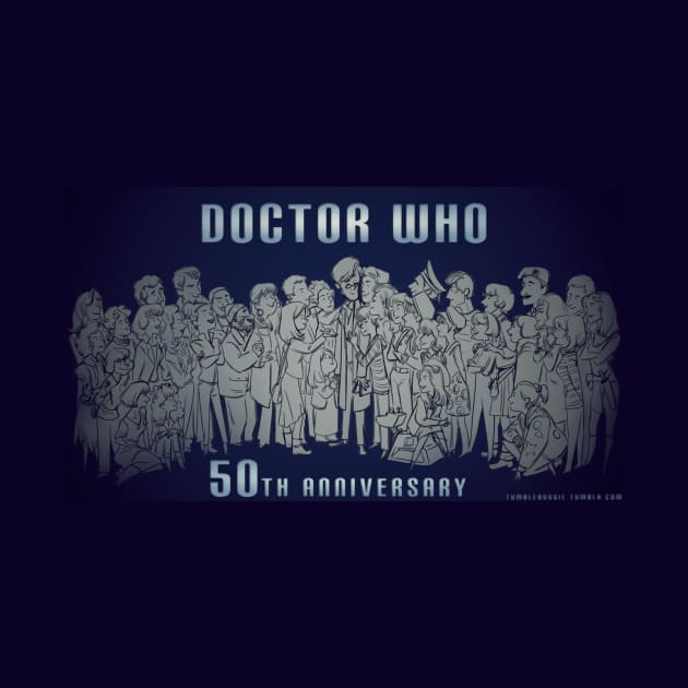 Doctor who 50th anniversary all companions by tumblebuggie