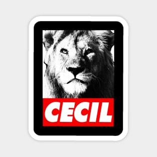 Cecil The Lion Magnet