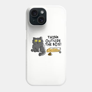 THINK OUTSIDE THE BOX Phone Case