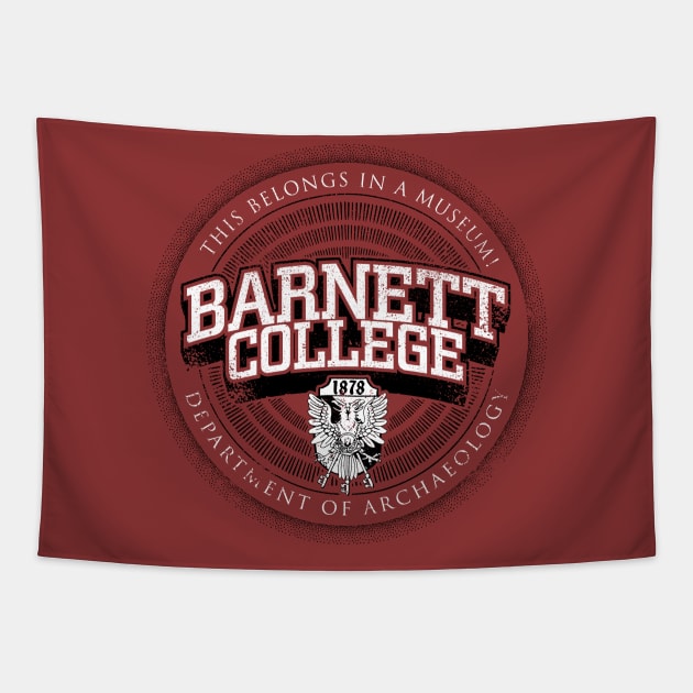 Barnett College Department of Archaeology Tapestry by Geekeria Deluxe