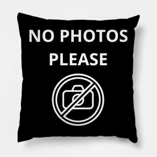 No photos Pillow