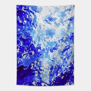 abstract Light glistening on water Tapestry