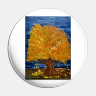 The fall season with trees losing leaves. Pin