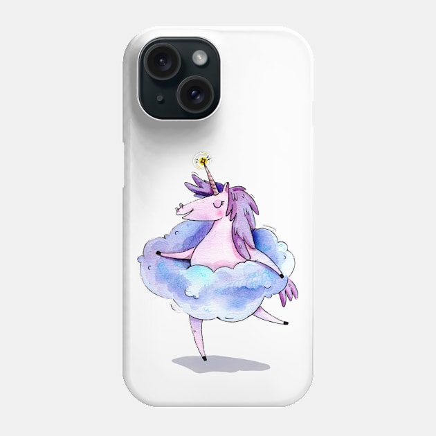 Dreamy Unicorn Phone Case by kattymur