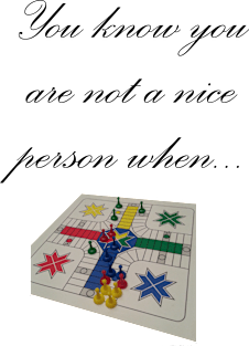 Funny Classic Board Game Design - Parcheesi black font Magnet