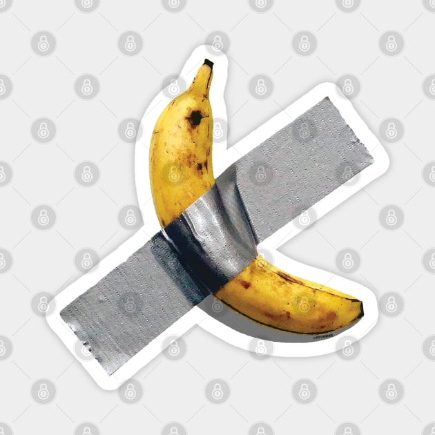 Duct Tape Banana w/Shadow [Rx-Tp] Magnet by Roufxis