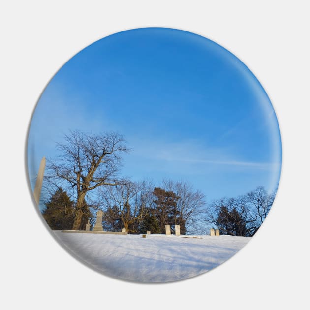 Winter at the Cemetary Pin by etherealwonders